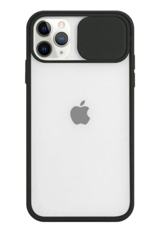 Iphone 12 - 12 Pro Arka Kamera Lens Korumalı Silikon Kılıf