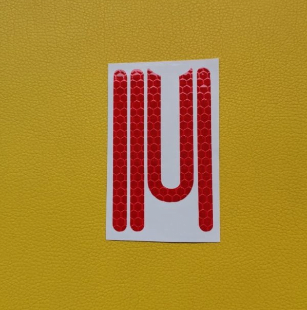 Xiaomi Scooter Kırmızı Sticker