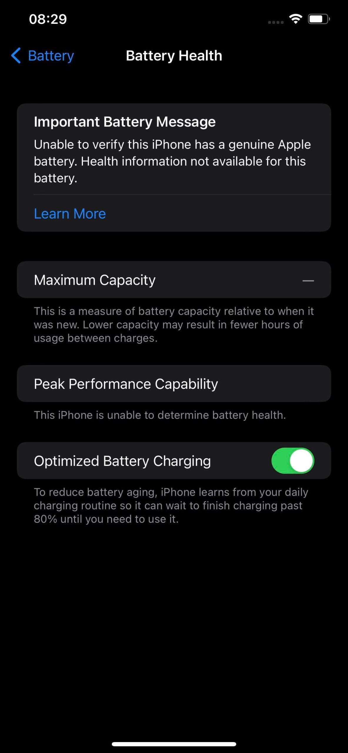 iphone 14 pro important battery message uyarisi1 scaled
